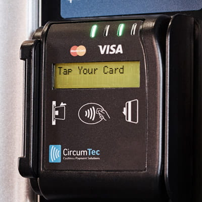 Circumtec (Crimtec) cashless module Circumtec (Crimtec) cashless payment solutions credit card reader for retrofitting MDB vending machines in Australia